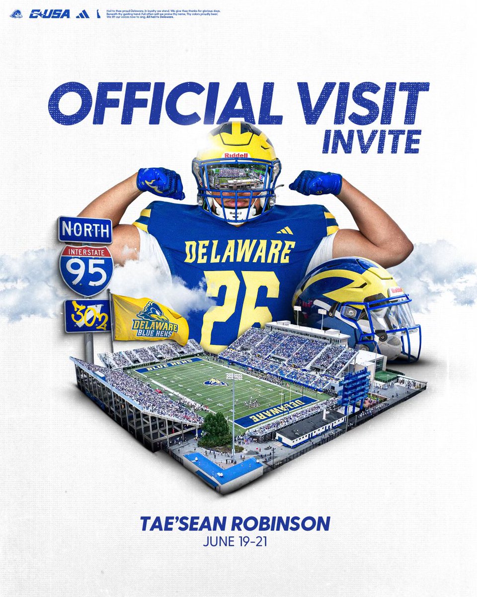 Tae'Sean Robinson (@t5besnappin) on Twitter photo LOCKED IN!!
Official visit to delaware.
#blessed <a href="/Delaware_FB/">Delaware Football</a> <a href="/CoachGoldrich/">Sean Goldrich</a> <a href="/ryancarty10/">Ryan Carty</a>
<a href="/SumnerHSFootbal/">Sumner High School Football</a> <a href="/SumnerFBHC/">Sumner Football Head Coach</a> LOCKED IN!!
Official visit to delaware.
#blessed <a href="/Delaware_FB/">Delaware Football</a> <a href="/CoachGoldrich/">Sean Goldrich</a> <a href="/ryancarty10/">Ryan Carty</a>
<a href="/SumnerHSFootbal/">Sumner High School Football</a> <a href="/SumnerFBHC/">Sumner Football Head Coach</a>