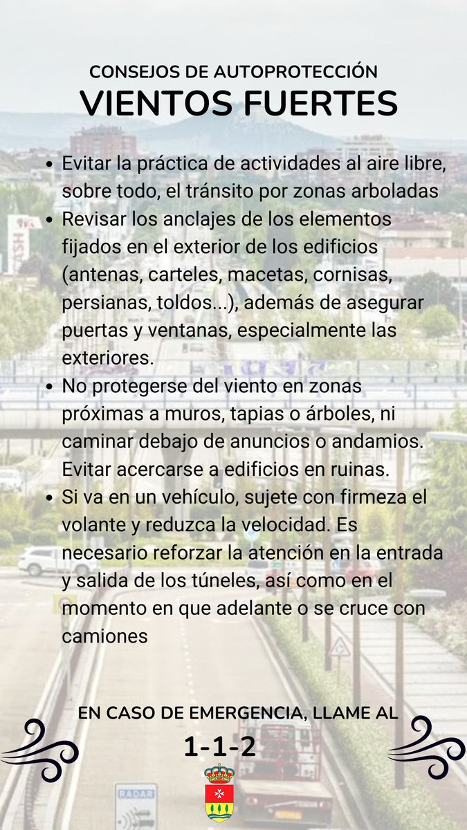 🟠 La Aemet ha elevado el aviso por tormentas a nivel naranja. La alerta se extiende desde las 0.00 horas hasta las 21.59 del miércoles

⛈️ Las tormentas pueden ir acompañadas de chubascos fuertes, granizo grande y rachas muy fuertes de viento

ℹ️ Consejos de autoprotección 👇🏻