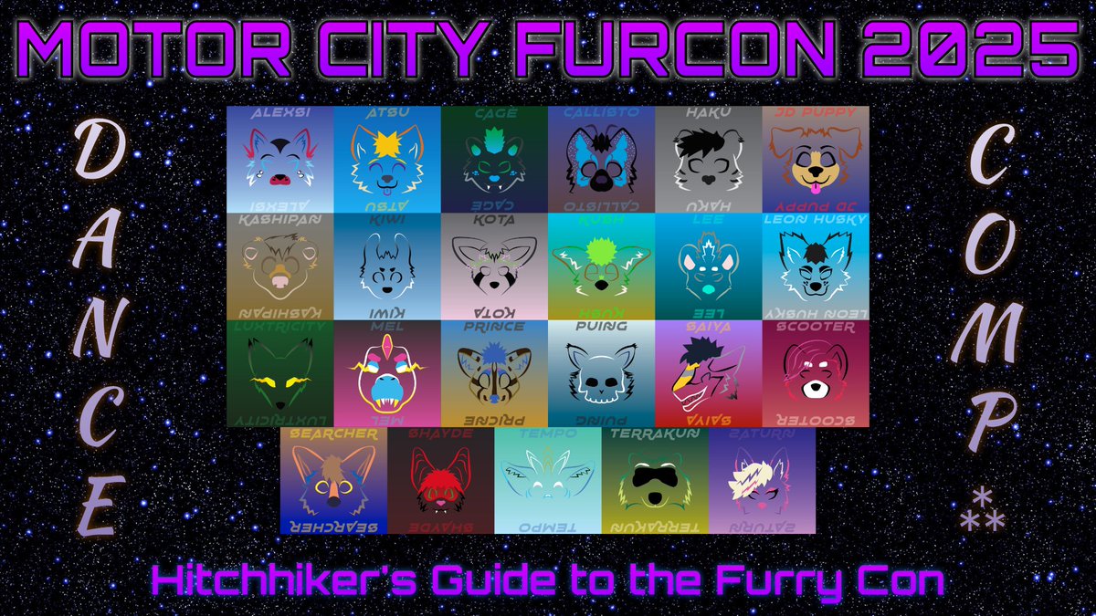 Tadaaaa! Here's the finished poster! 🪐

Very underrated con theme, I'm not gonna lie, outer space is a close second to dinosaurs for me 💚 NOW LET'S GO TO DETROIT! ✨💖 #MCFC25