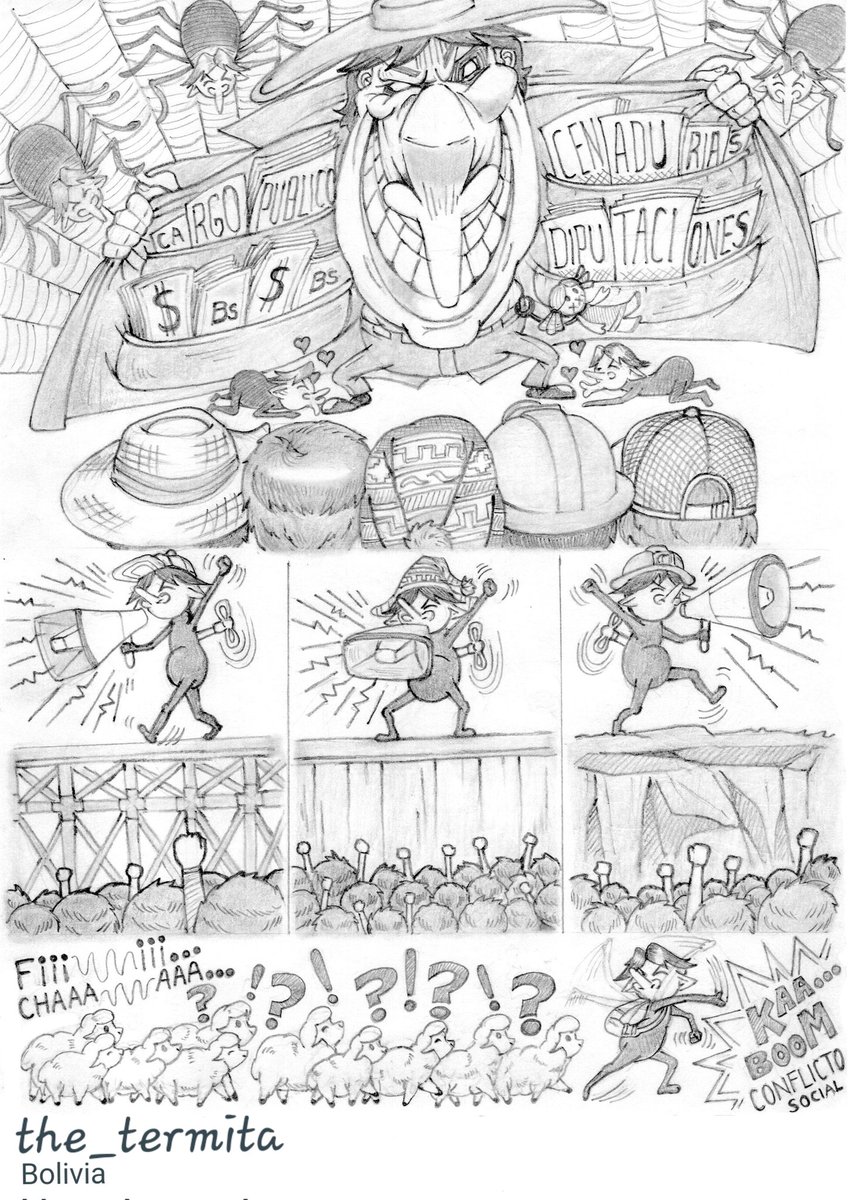 the_termita's tweet photo. #Bolivia #politica #satira #drawing #comic https://t.co/SGZyuU9n4I