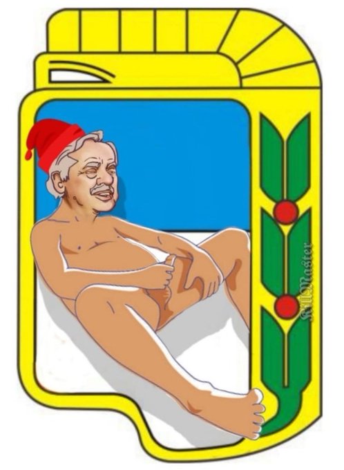 Ahora falta el putañero mano larga e inútil de Alberto Fernández.