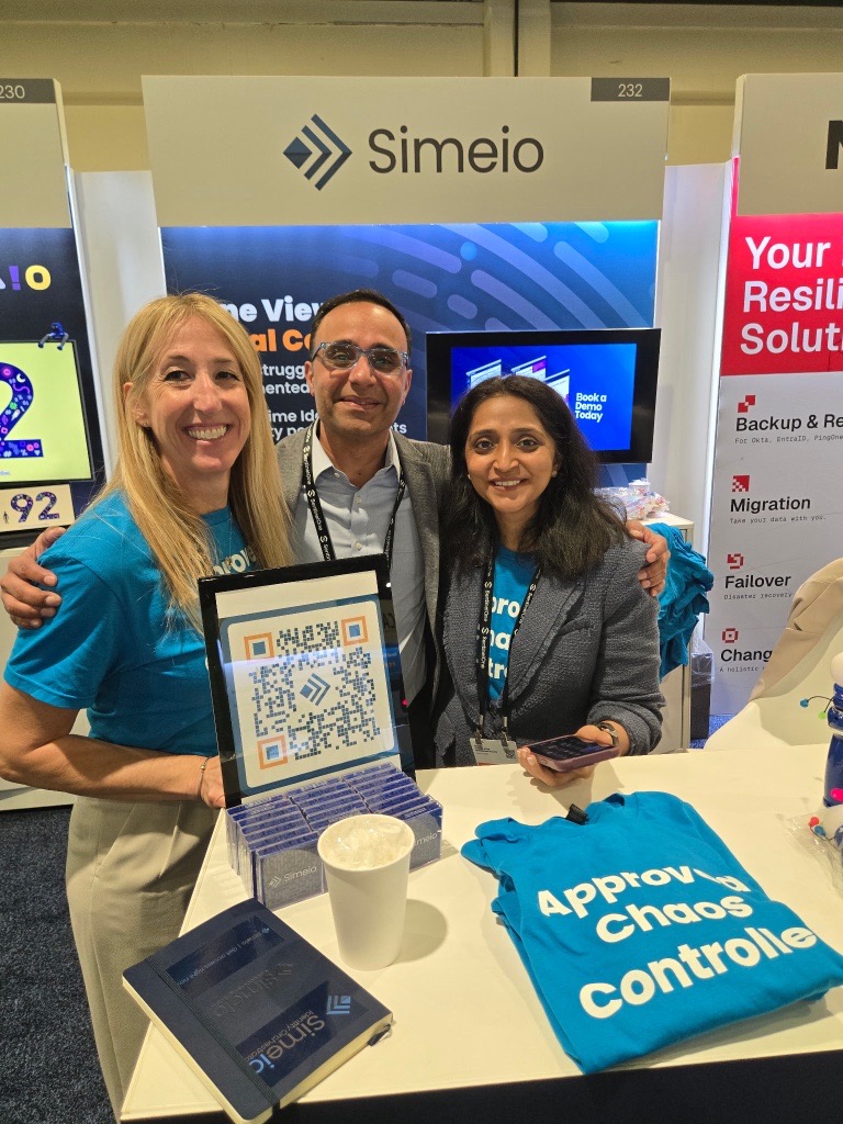 If you haven't visited Simeio's booth (#232), don't wait! Drop by and learn how Simeio can spearhead your digital transformation. hubs.ly/Q03rzrvK0
 
#gartner2025 #cyberark #simeio #ispm #gartnersummit