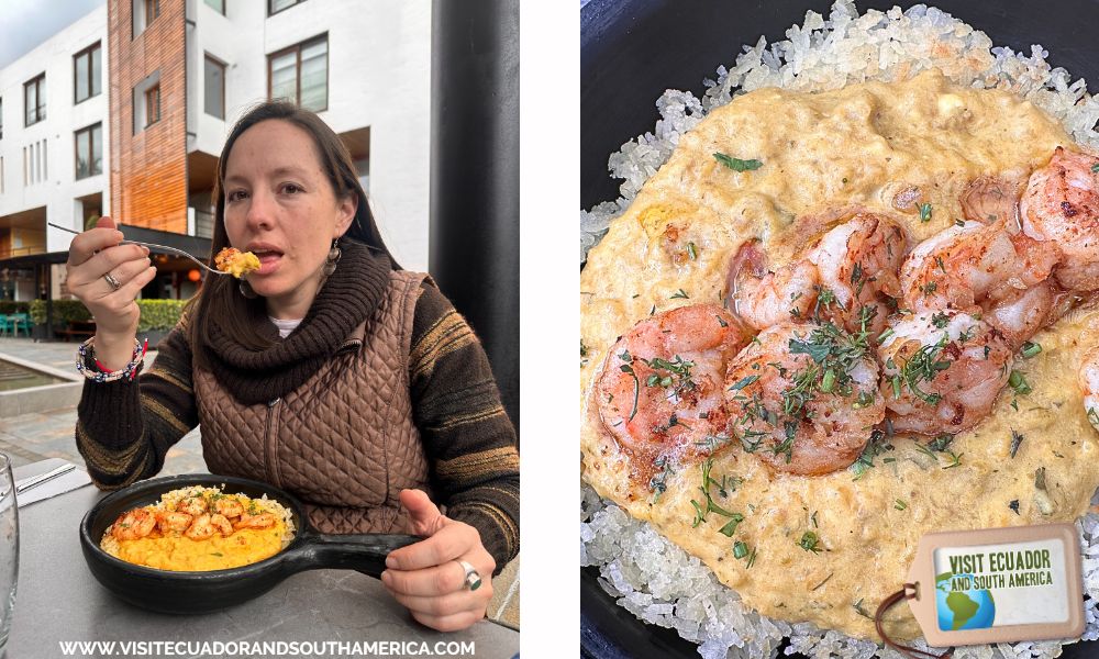 VisitSAmerica's tweet photo. Cross a river for great food? That’s “Pásame al otro lado”! A traditional Manabi dish with flavor + story! https://t.co/fJTMBJoUSZ 🍲 #EcuadorFood #PasameAlOtroLado #ManabiEats #FoodieCouples #VisitEcuador https://t.co/DY1FGj681I