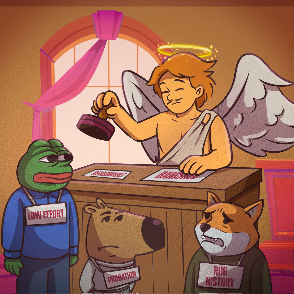 No more second chances.
The chains of rugs on $HBAR are broken.
$HALO stands at the gates.
Judgement Day is here. 🕊️⚖️