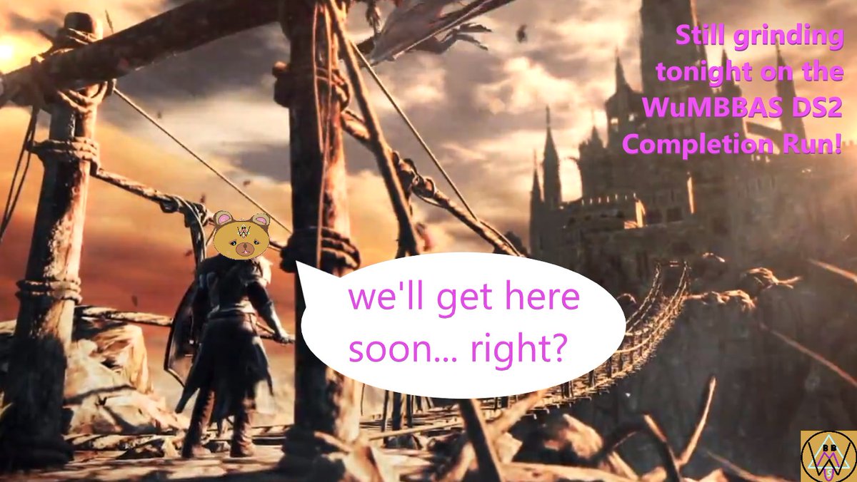 WatchMeBeBadAt's tweet photo. https://t.co/uy22MZ30HJ
Come hang out as we grind to make NG++ as fast as possible! Live Now!
#DarkSouls2 #WuMBBAS #CompletionRun https://t.co/K86Dcwak5w