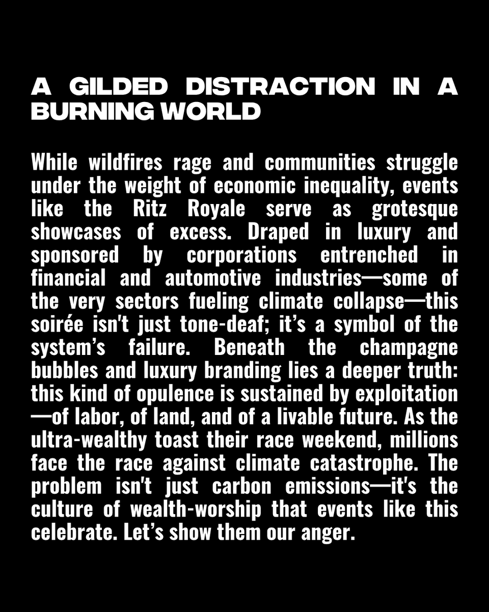 EAT THE RITZ: Join us to directly disrupt the billionaires partying at a 1.2k ticketed event as the country burns.

forms.lastgenerationcanada.ca/formz/occurren…