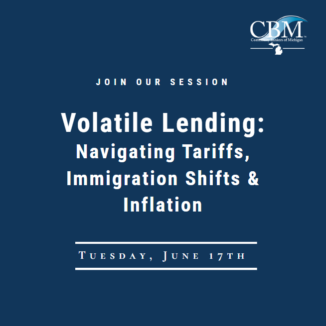 In a time of accelerating policy shifts, now is the time to get critical insight into how tariffs, immigration changes, and inflation are shaping the commercial lending landscape. 

Register today: loom.ly/f_QVuDs
