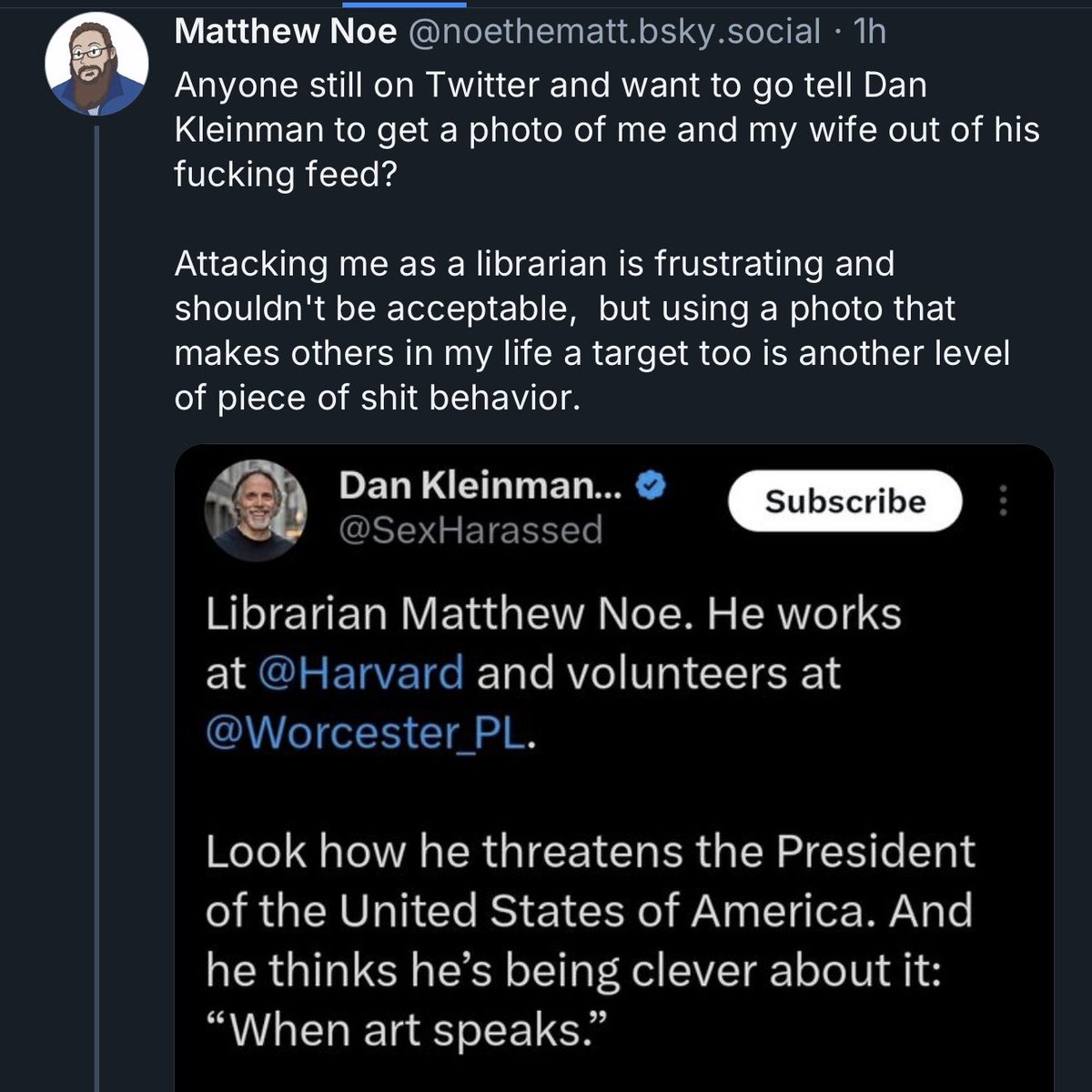 Dan Kleinman @OccupyLibraries tweet media
