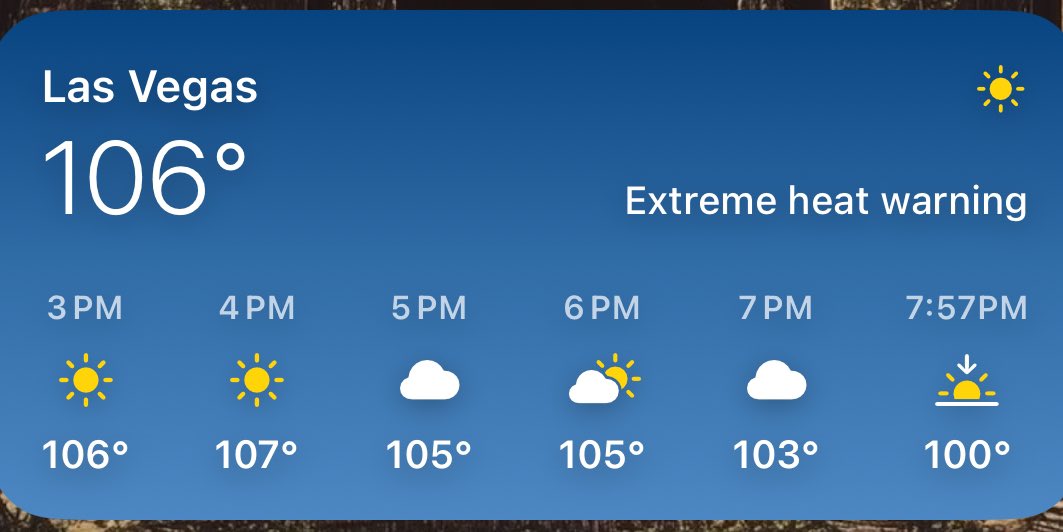 I’ve been outside for just 5 minutes, and I’m already exhausted. 🥵