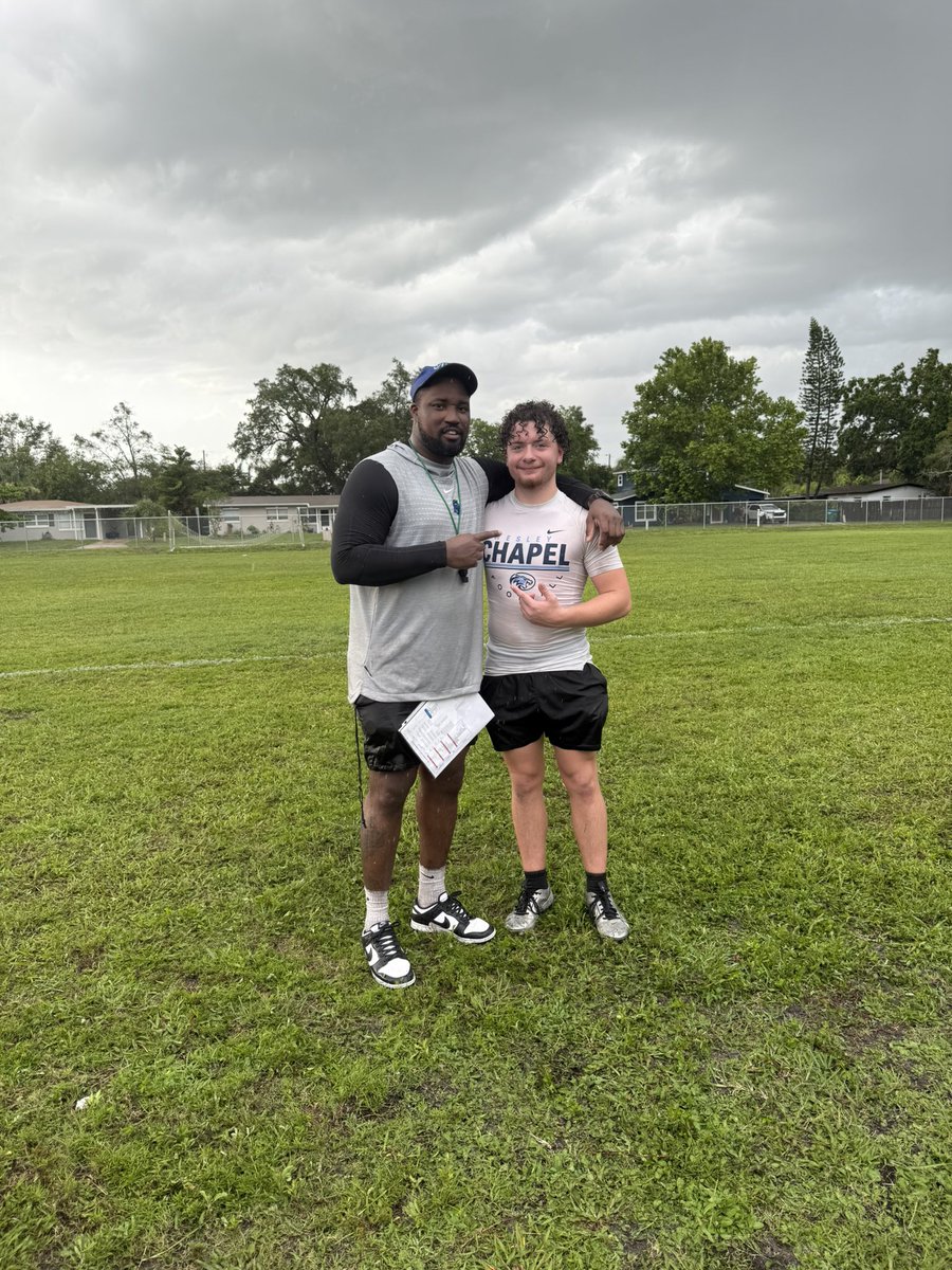 Justin Andreacchio (@justinandreacc) on Twitter photo Great camp with <a href="/UWFFootball/">UWF Football</a>! Thank you <a href="/CoachK_Conner/">Kavell Conner</a> and <a href="/CoachKNobles/">Kaleb Nobles</a>! #goargos #uncommitted #classof2025
<a href="/WCHSWildcatsFB/">Wesley Chapel Wildcats Football</a> <a href="/CoachPatterson_/">Coach Bruce Patterson</a> Great camp with <a href="/UWFFootball/">UWF Football</a>! Thank you <a href="/CoachK_Conner/">Kavell Conner</a> and <a href="/CoachKNobles/">Kaleb Nobles</a>! #goargos #uncommitted #classof2025
<a href="/WCHSWildcatsFB/">Wesley Chapel Wildcats Football</a> <a href="/CoachPatterson_/">Coach Bruce Patterson</a>