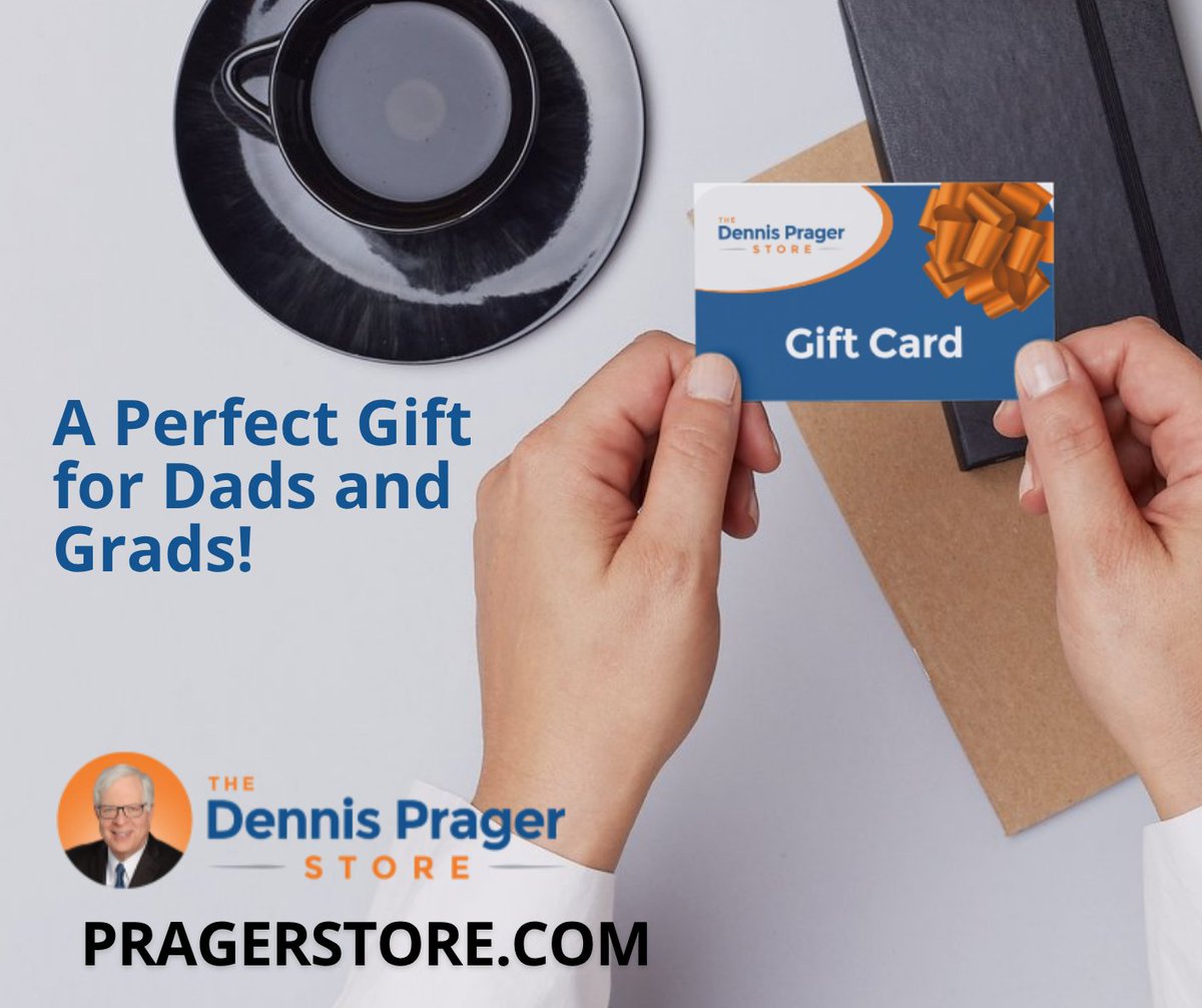 Need a last minute Father's Day or graduate gift? Check out The Dennis Prager Store! Get The Rational Bible Series, complete collections of The Dennis Prager Show, movies, courses and more! pragerstore.com