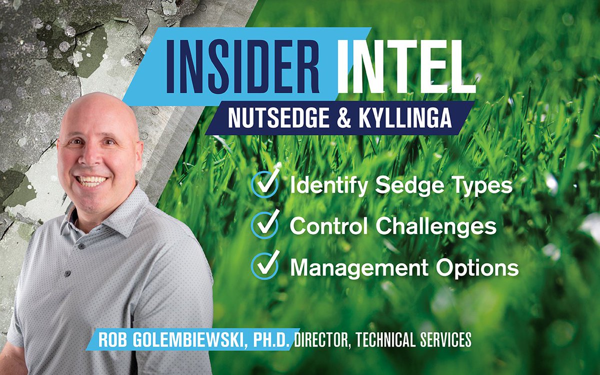 Did you know nutsedge and kyllinga are part of the Sedge family? These pesky weeds grow quickly and have triangular stems, making them easy to spot.

Learn more &gt;&gt; bit.ly/4kL2waz