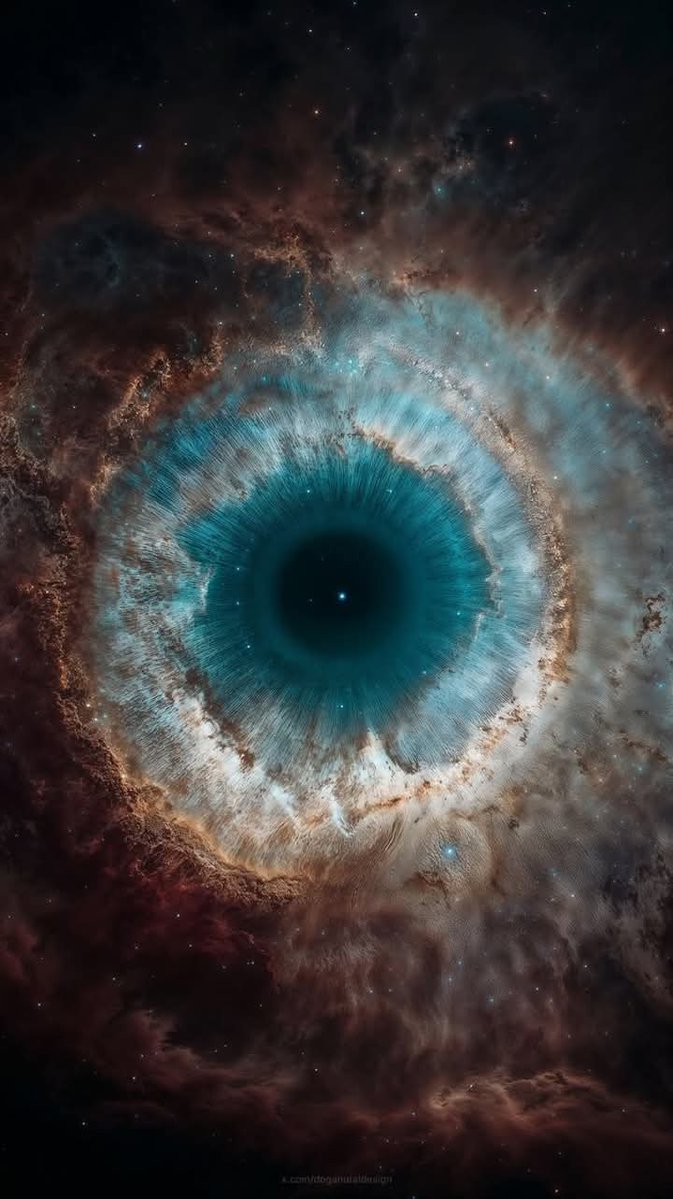 This image shows the Helix Nebula, also known as NGC 7293 or Caldwell 63. Located in the constellation Aquarius, it is one of the closest planetary nebulae to Earth. 
Here are some interesting facts about the Helix Nebula: 
The Helix Nebula is about 650 light-years from Earth.