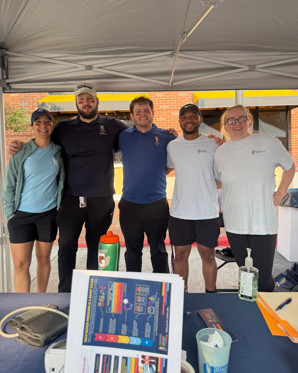 PCOMGeorgia's tweet photo. Shoutout to our students, staff, and faculty who stepped up at the @AmDiabetesAssn Step Out Walk in Atlanta! 

From BP checks to sugar demos, they brought PCOM Georgia’s Community Wellness Initiative to life.
#PCOMCWI https://t.co/1ibfRvr2BK