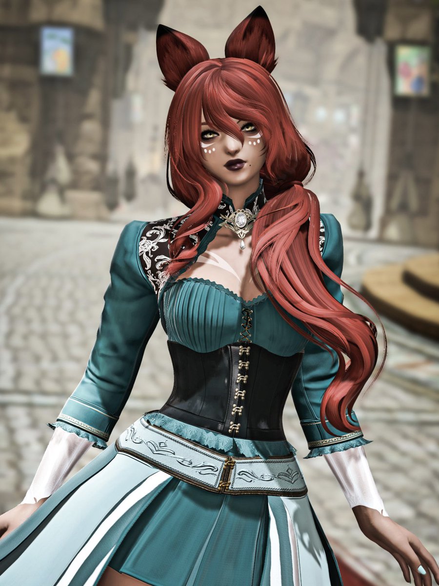KillerQueenXIV's tweet image. Sheโs so cute! I head canon her hair color changes with the season ๐ค
Dynamis has been very quiet but its kind of nice ^.^