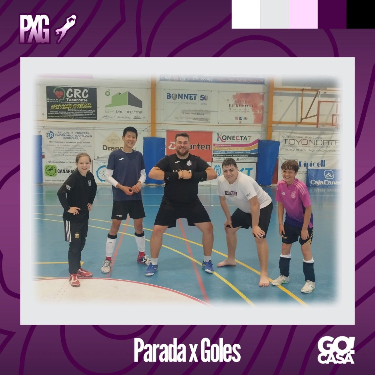 ParadaXGoles's tweet photo. #ParadaXGoles 💜🥅 ¡Seguimos!

El pasado domingo llevamos a cabo la penúltima sesión de la temporada, con la mirada puesta en nuestro próximo campus. Una jornada llena de diversión y entrega.

#CorazónDePorteros https://t.co/Atg3QjDWcc