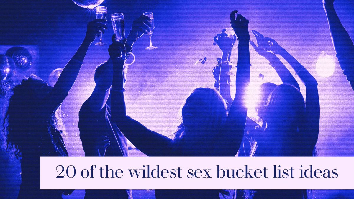 Hold on to your hats, it’s time to leave behind the safety of vanilla sex and delve into the dark corners and naughty nooks. Check out this bucket list featuring 20 wild sex ideas to set your pulse racing… 

buff.ly/PNRxpU8