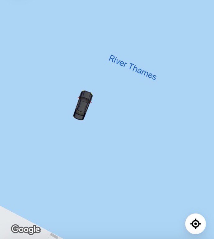 I think my Uber is lost.