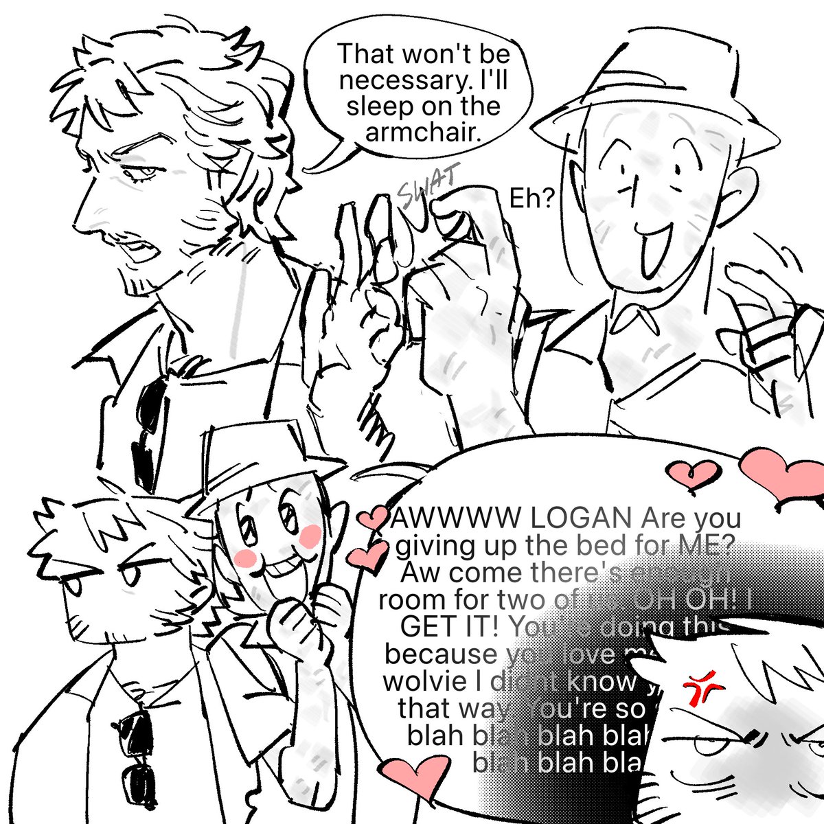 5NAFBTS's tweet image. I didn&apos;t know where I was going with this comic
#poolverine