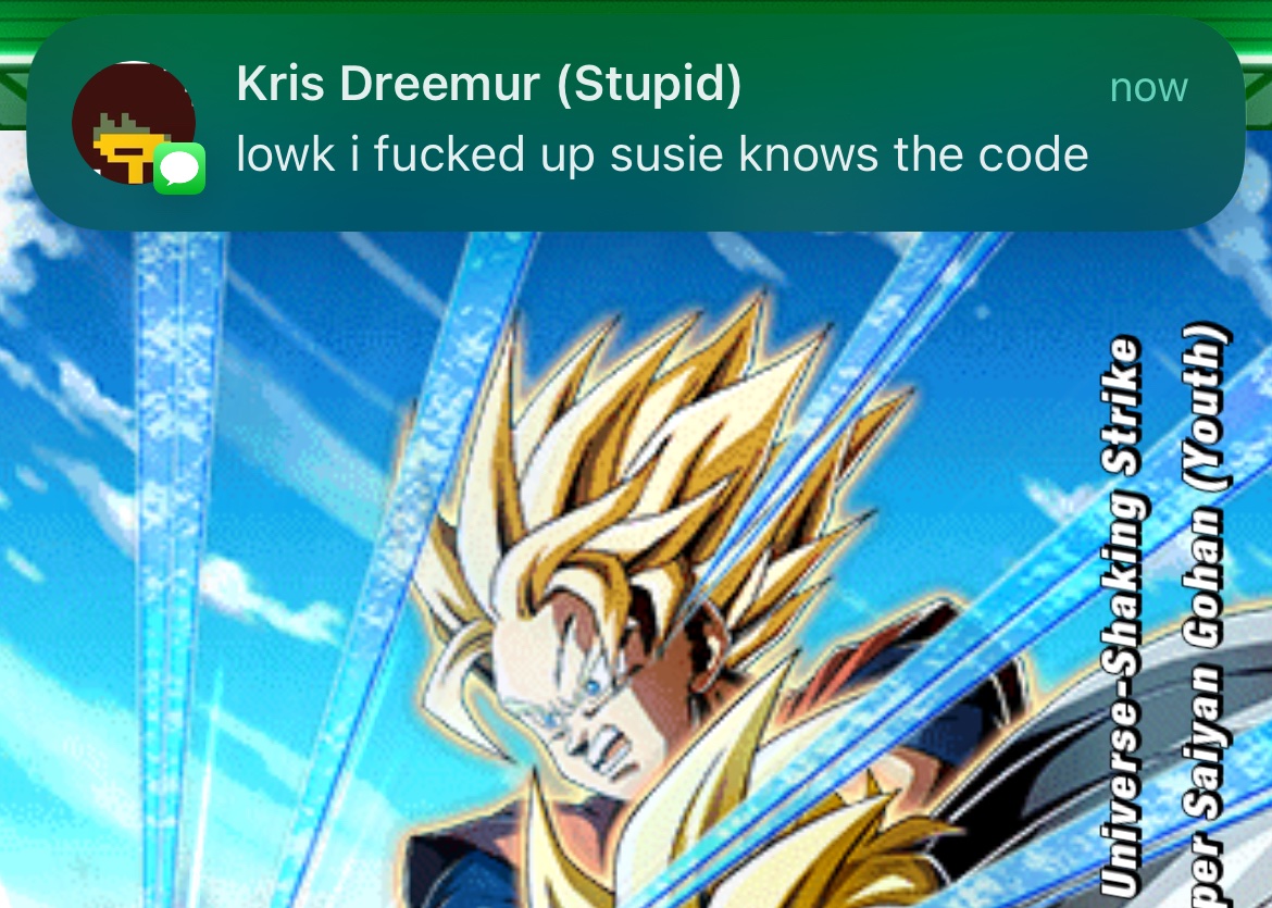 This fucking kid.