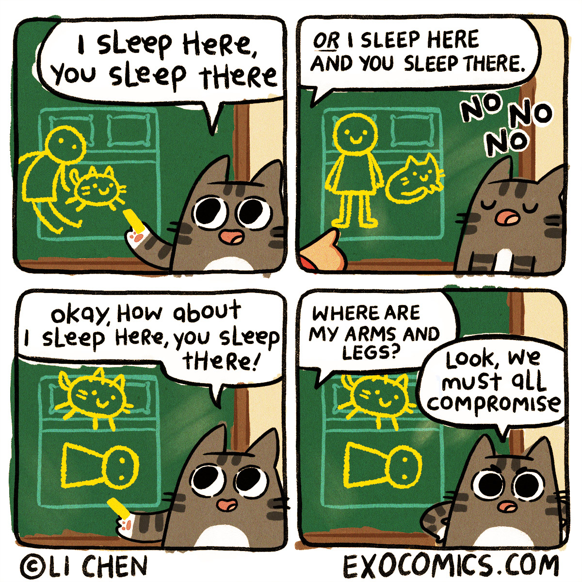 Exocomics's tweet photo. bedtime https://t.co/HkMameowdn