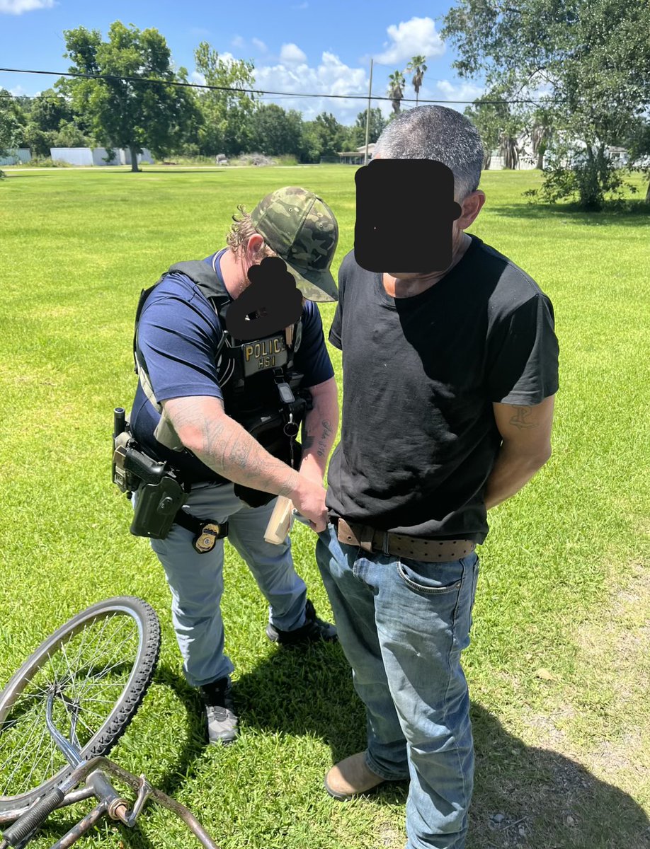 ICE HSI Houma arrested an illegal alien from Mexico June 8 that had been issued a summons the previous night for narcotics possession. Not on our watch.