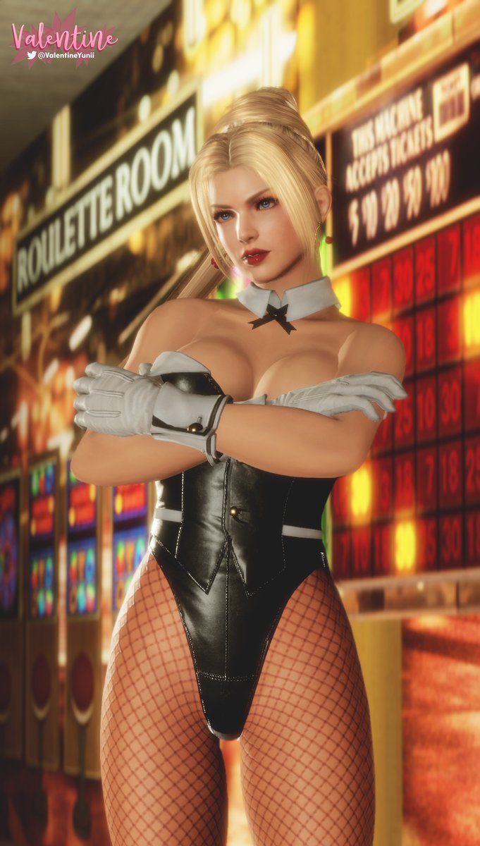 おはようございます👱🏻‍♀️🖤 #DOA6 #レイチェル