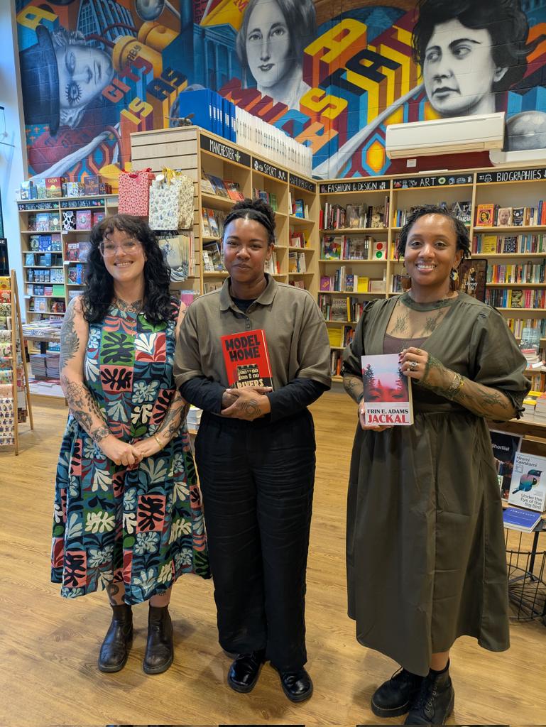 BlackwellsManchester (@blackwellsmcr) on Twitter photo Well that was fantastic! Horror, haunting and homecomings with Rivers Solomon, Erin E Adams and chaired by <a href="/JodieRMatthews/">Jodie Rhian Matthews</a>. Such a fascinating conversation about two books we couldn't recommend highly enough. Signed copies are available if you missed it! Well that was fantastic! Horror, haunting and homecomings with Rivers Solomon, Erin E Adams and chaired by <a href="/JodieRMatthews/">Jodie Rhian Matthews</a>. Such a fascinating conversation about two books we couldn't recommend highly enough. Signed copies are available if you missed it!