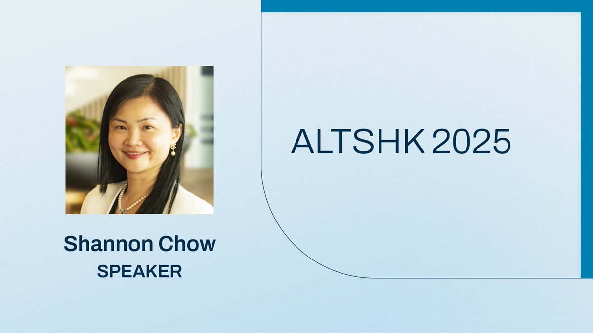Hamilton Lane (@hamilton_lane) on Twitter photo Head of Greater China Client Solutions Shannon Chow will join the <a href="/MarketsGrp/">Markets Group</a> ALTSHK 2025 conference, speaking on the keynote panel: "Global Macro Impacts on Asset Allocation." marketsgroup.org/forums/altshk Head of Greater China Client Solutions Shannon Chow will join the <a href="/MarketsGrp/">Markets Group</a> ALTSHK 2025 conference, speaking on the keynote panel: "Global Macro Impacts on Asset Allocation." marketsgroup.org/forums/altshk