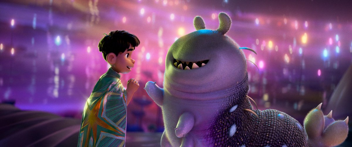 laughingplace's tweet image. Saw #Elio early and it’s classic @Pixar at heart: A fish-out-of-water buddy comedy that’s as emotional as it is funny. The colorful Communiverse is a joy to explore, and the film’s message will resonate with dreamers of all ages. Don’t underestimate this one.