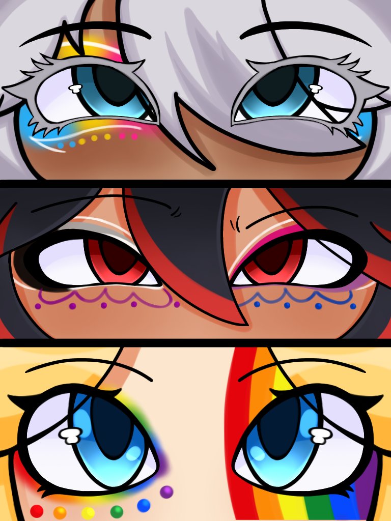 SonicHSProyect's tweet photo. Admiren a los más bellos de la Mobius High School, realmente roban suspiros con esos maquillajes

#SonicHS #SHS #LGBTQIAHappyPrideMonth #LGBTQIA #Sonic

Arte de: @LelyKyle https://t.co/pa8kr0D0q4