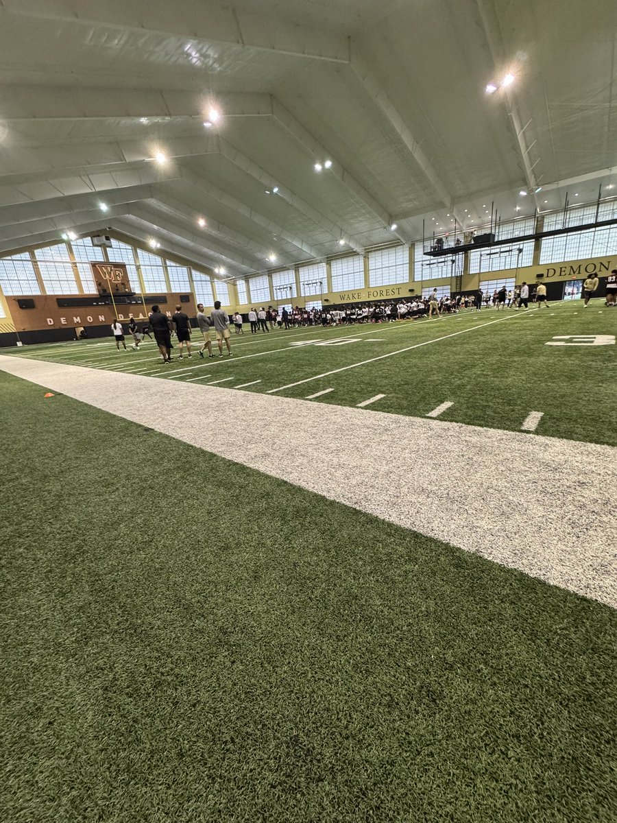 tate75jones's tweet photo. Had a great time competing and getting better at @WakeFB Thank you @adrian_sienko and @CoachDickert for the invitation 

@MariettaFtball @CamDuke11 @One11Recruiting @RecruitGeorgia @NwGaFootball @On3Recruits https://t.co/3wMAyWK0W8