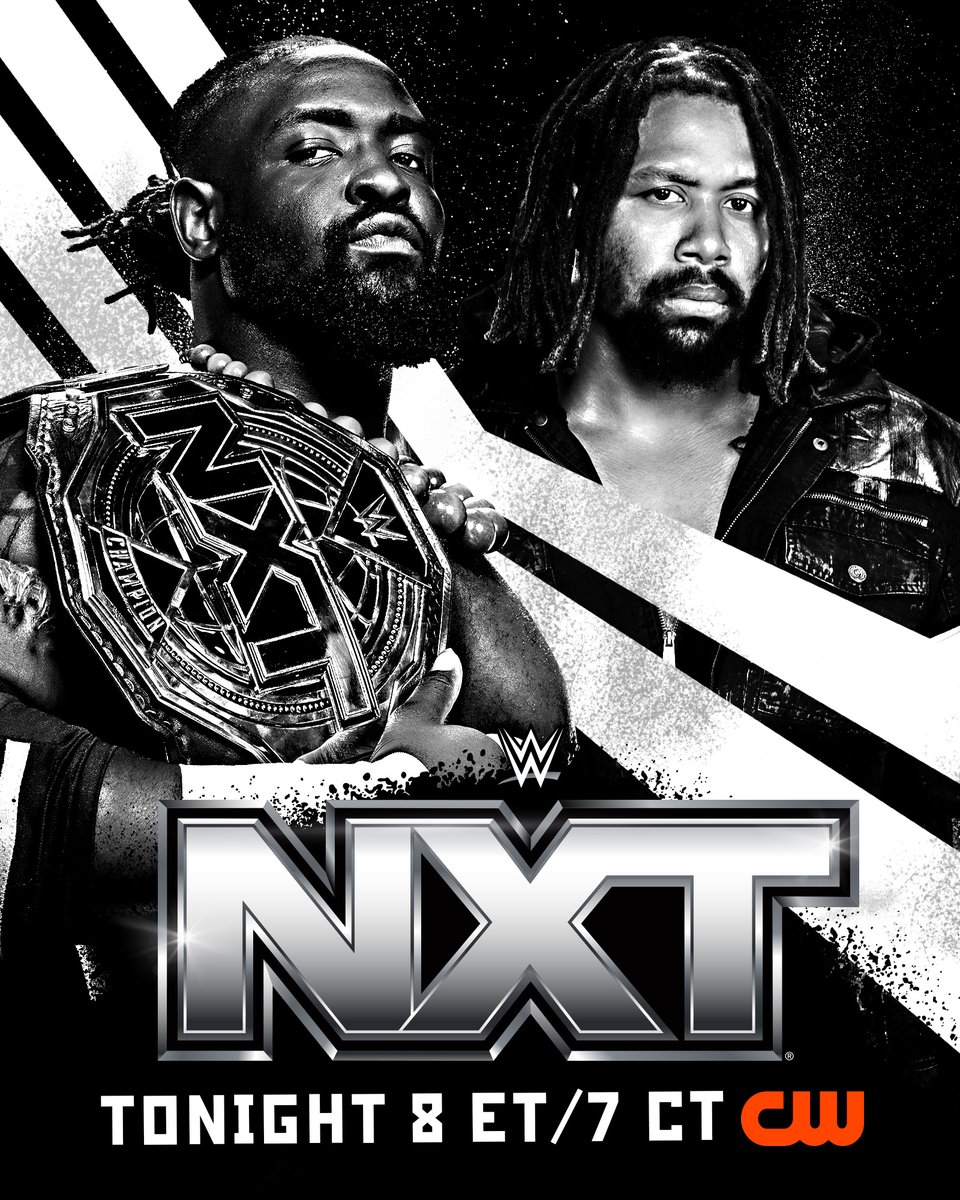 WWE NXT (@wwenxt) on Twitter photo What will happen when <a href="/Obaofwwe/">Oba Femi wwe</a> defends his NXT Championship against the upstart <a href="/jaspertroywwe/">JASPER TROY</a> TONIGHT on #WWENXT?
📺 8ET/7CT on <a href="/TheCW/">The CW</a> What will happen when <a href="/Obaofwwe/">Oba Femi wwe</a> defends his NXT Championship against the upstart <a href="/jaspertroywwe/">JASPER TROY</a> TONIGHT on #WWENXT?
📺 8ET/7CT on <a href="/TheCW/">The CW</a>