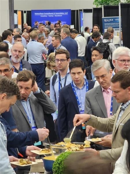 Join Us at the Networking Reception! Finish up day two at URTeC with a drink while networking with exhibitors and other colleagues. 4:40 pm–6:00 pm, Exhibit Hall C. #URTeC2025