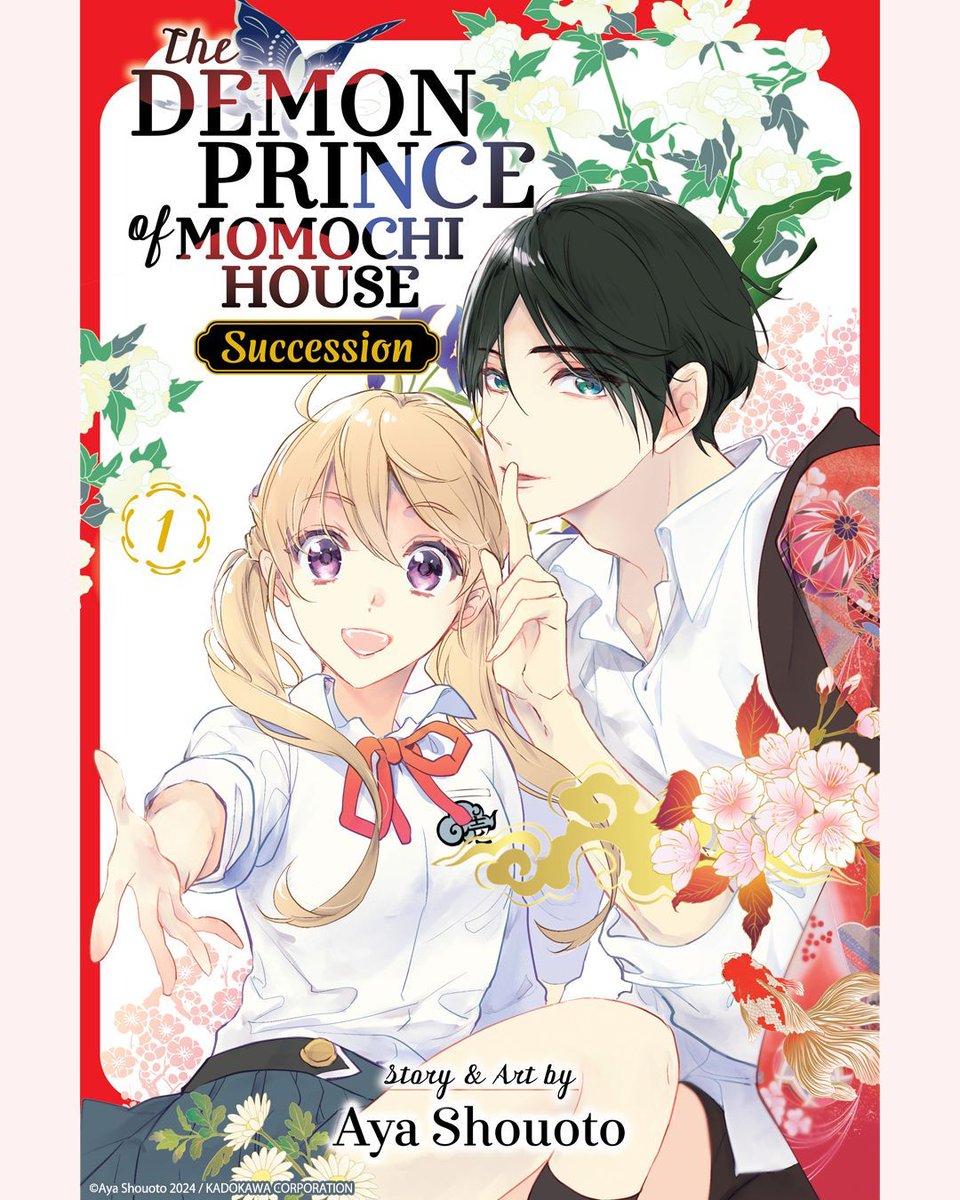 Enter the Momochi House, where the veil between worlds is paper-thin 🏯👻

Pre-order The Demon Prince of Momochi House: Succession, Vol. 1: buff.ly/VMLp3Gw