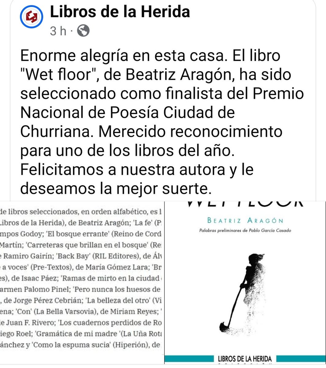Aquí "Wet Floor" dando más alegrías!!!