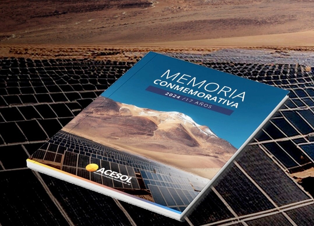acesol's tweet image. ¿Interesado en el futuro de la energía en Chile? 💡 Nuestra Memoria Conmemorativa 2024 te muestra nuestro impacto en el desarrollo solar y las empresas que están marcando la pauta.
¡Descárgala ahora! 👇
🔗 acesol.cl/quienes-somos/…
#EnergíaLimpia #GoSolar #Chile #BESS
