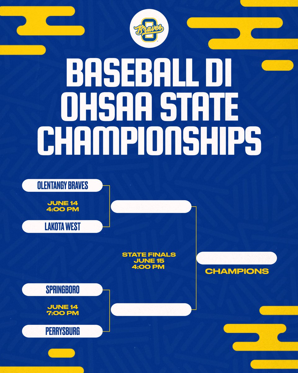 OHSathletics's tweet image. Baseball State Championships Info
#GoBraves