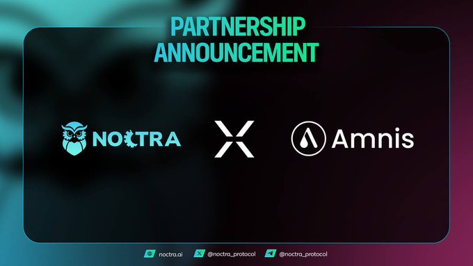 ๐๐๐_๐๐๐ (@_dexhub) on Twitter photo ๐ <a href="/Noctra_protocol/">Noctra Protocol</a> has partnered with <a href="/AmnisFinance/">Amnis Finance</a> to enhance AI-driven liquidity on the Aptos blockchain.
๐ฟ #Amnis, the largest liquid staking protocol on #Aptos with over 36 million APT staked and 458K+ users, offers flexible staking through its dual-token system
๐ค This ๐ <a href="/Noctra_protocol/">Noctra Protocol</a> has partnered with <a href="/AmnisFinance/">Amnis Finance</a> to enhance AI-driven liquidity on the Aptos blockchain.
๐ฟ #Amnis, the largest liquid staking protocol on #Aptos with over 36 million APT staked and 458K+ users, offers flexible staking through its dual-token system
๐ค This