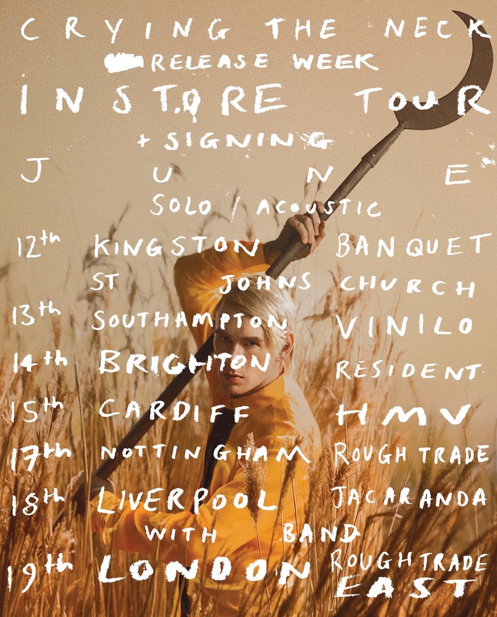 Patrick Wolf (@_patrick_wolf) on Twitter photo Crying The Neck release week acoustic instore tour begins this week in Kingston <a href="/BanquetRecords/">Banquet Records</a> followed by <a href="/vinilorecstore/">Vinilo Record Store</a> in Southampton… head to patrickwolf.com for tickets 🐺 Crying The Neck release week acoustic instore tour begins this week in Kingston <a href="/BanquetRecords/">Banquet Records</a> followed by <a href="/vinilorecstore/">Vinilo Record Store</a> in Southampton… head to patrickwolf.com for tickets 🐺