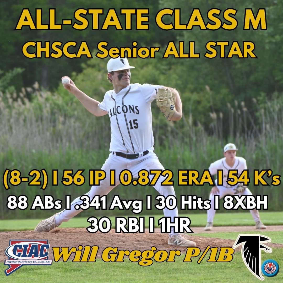 Willgregor15's tweet image. Thank you @JB_FalconsBase for 4 great years. Here are my senior year stats. Ready for 4 more years  @EasternBSB .