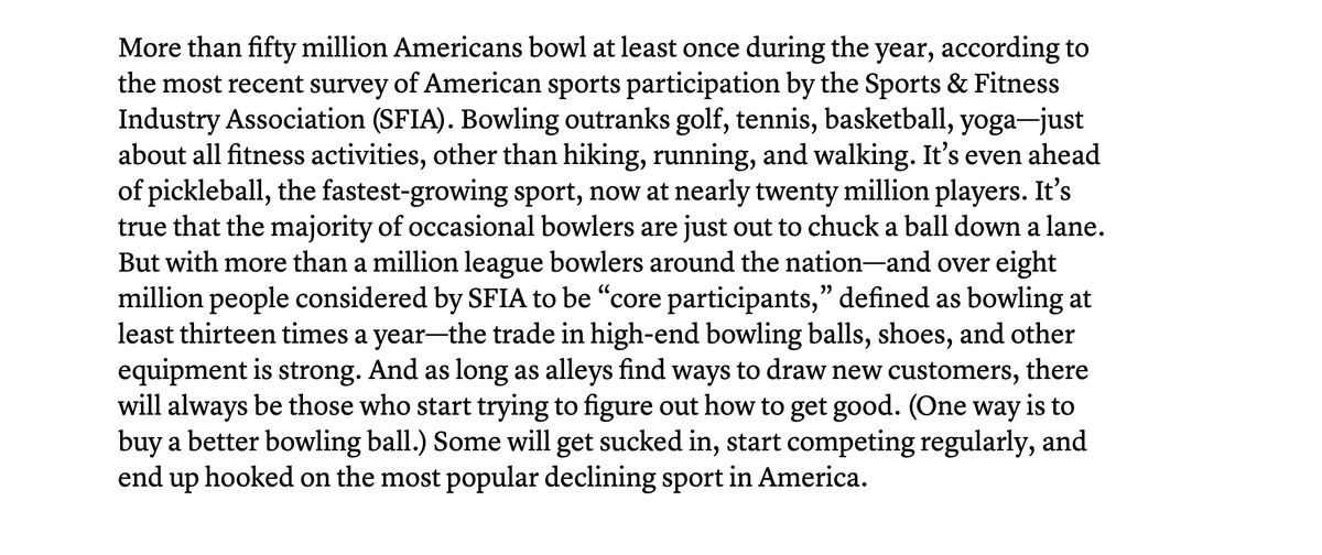 Bowlriter's tweet photo. Still a LOT of avid bowlers out there! https://t.co/uONc2Nb3Sf