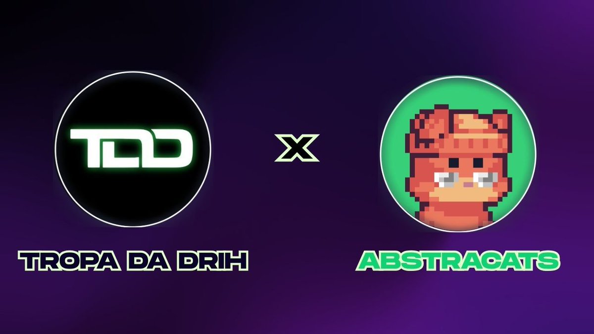 Tropa da Drih (@tropadadrih) on Twitter photo ⭐ COLLAB ANNOUNCEMENT: Abstracats
We are happy to announce our partnership collaboration with Abstracats <a href="/abstracatsNFT/">Abstracats</a>
Abstracats is the first dual-chain NFT collection dropping on both Abstract and Bitcoin.
Main drop launches on Abstract, with a small supply inscribed on ⭐ COLLAB ANNOUNCEMENT: Abstracats
We are happy to announce our partnership collaboration with Abstracats <a href="/abstracatsNFT/">Abstracats</a>
Abstracats is the first dual-chain NFT collection dropping on both Abstract and Bitcoin.
Main drop launches on Abstract, with a small supply inscribed on