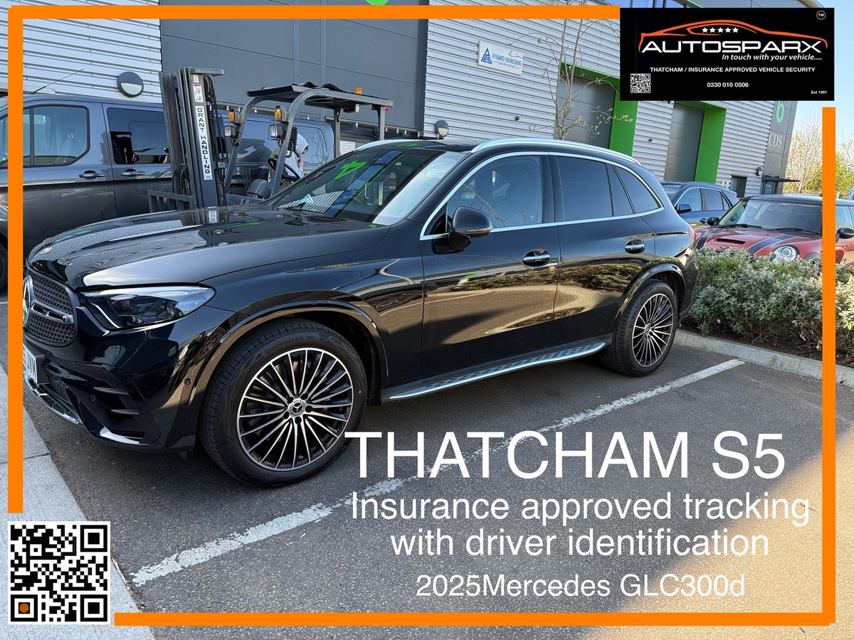 #thatcham accredited #insurance approved  #vehiclesecurity installation #whoswatchingyours Get in touch #autosparx #vehiclesecurity Tel 03300100506 (local rate) Before it’s too late!