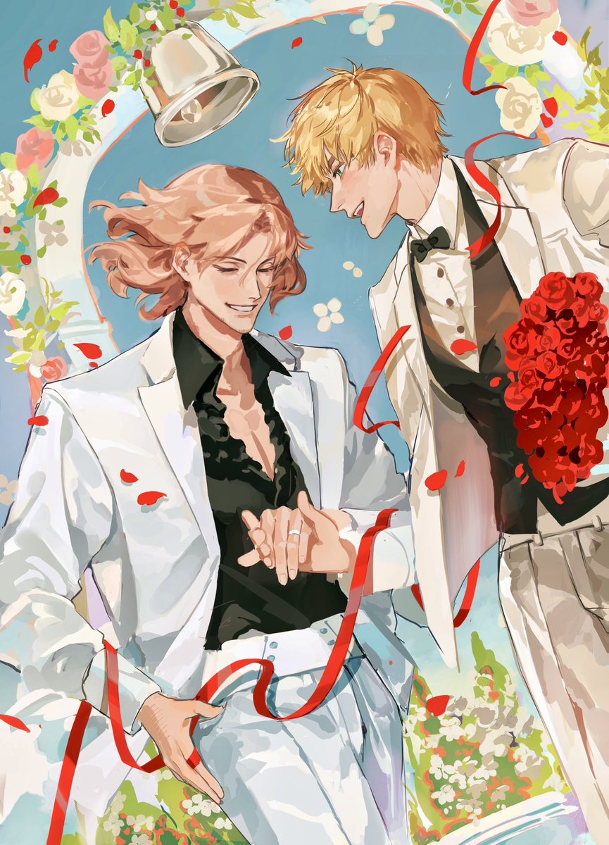 #フラアサ #ヘタリア #仏英
旧婚快乐🎊