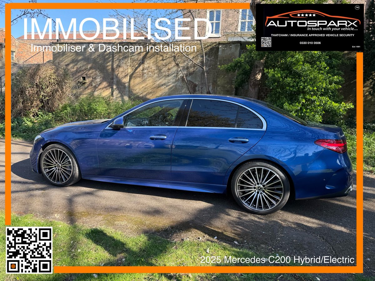 #thatcham accredited #insurance approved  #vehiclesecurity installation #whoswatchingyours Get in touch #autosparx #vehiclesecurity Tel 03300100506 (local rate) Before it’s too late!