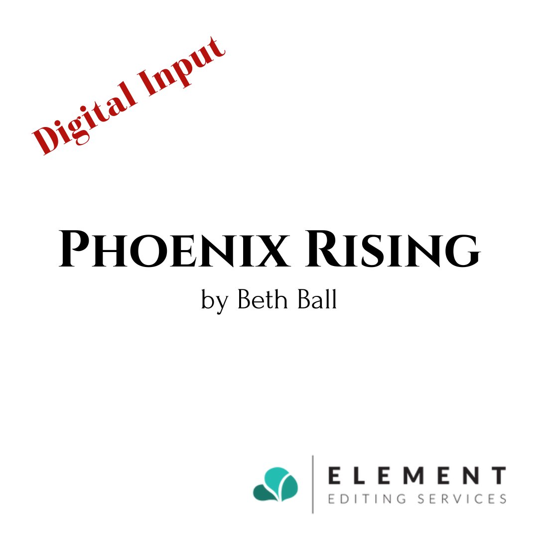 elementeds's tweet image. Today is the digital input of Phoenix Rising!
One round of line editing is two passes. We read words differently on the screen and on paper, so I do one of each to catch all those pesky typos, find those inconsistencies, and tweak the words to be as effective as can be.