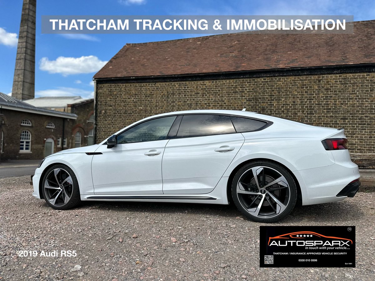 #thatcham accredited #insurance approved  #vehiclesecurity installation #whoswatchingyours #audi #rs5 Get in touch #autosparx #vehiclesecurity Tel 03300100506 (local rate) Before it’s too late!