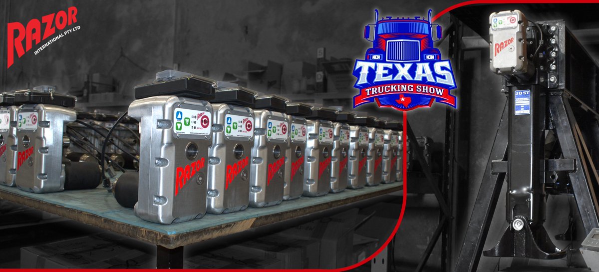 RazorInt's tweet image. We are excited to connect with customers and suppliers at the upcoming Texas Trucking Show!

At Booth #821 you can come meet us, share your experiences and learn how Razor can support your trucking needs.

June 21st &amp;amp; 22nd 2025.
TEXASTRUCKINGSHOW.COM