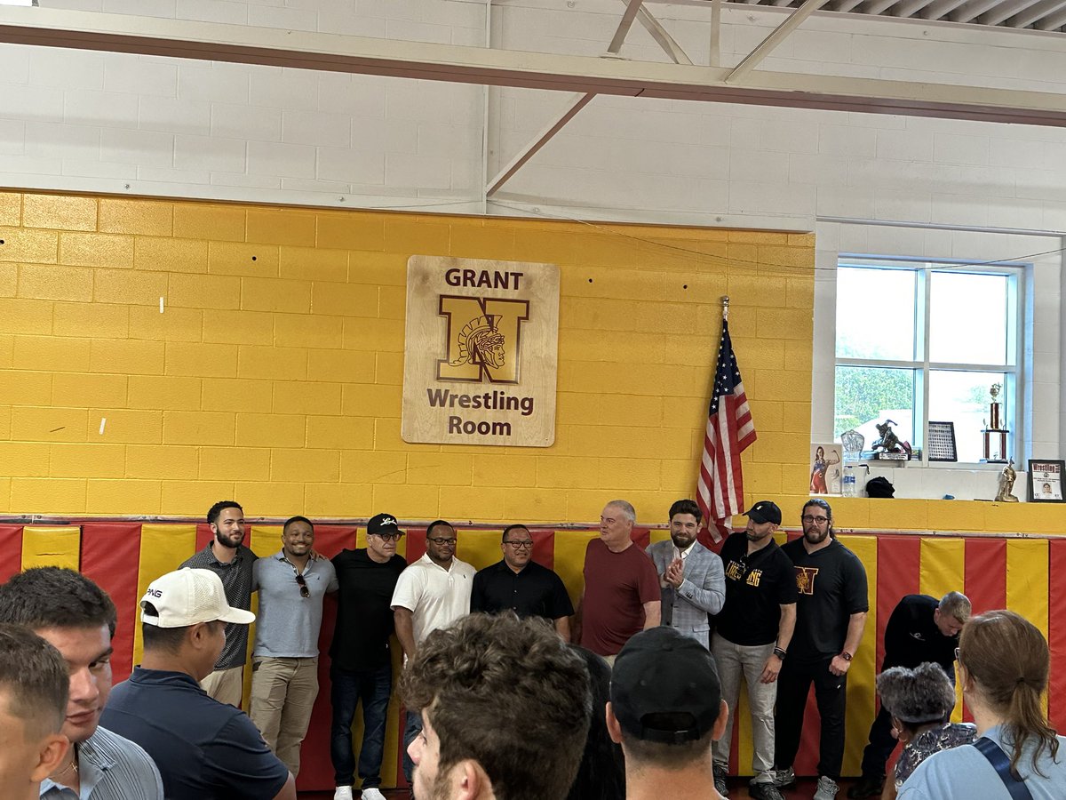 North Warriors AD (@northwarriorsad) on Twitter photo Congrats Coach David Grant and his family for our wrestling room officially being named the ‘Grant Wrestling Room’ <a href="/WNHS_Wrestling/">WNHS Wrestling</a> <a href="/WnhsGWrestling/">WNHS Girls’ Wrestling</a>
#ALLN 🤼 Congrats Coach David Grant and his family for our wrestling room officially being named the ‘Grant Wrestling Room’ <a href="/WNHS_Wrestling/">WNHS Wrestling</a> <a href="/WnhsGWrestling/">WNHS Girls’ Wrestling</a>
#ALLN 🤼